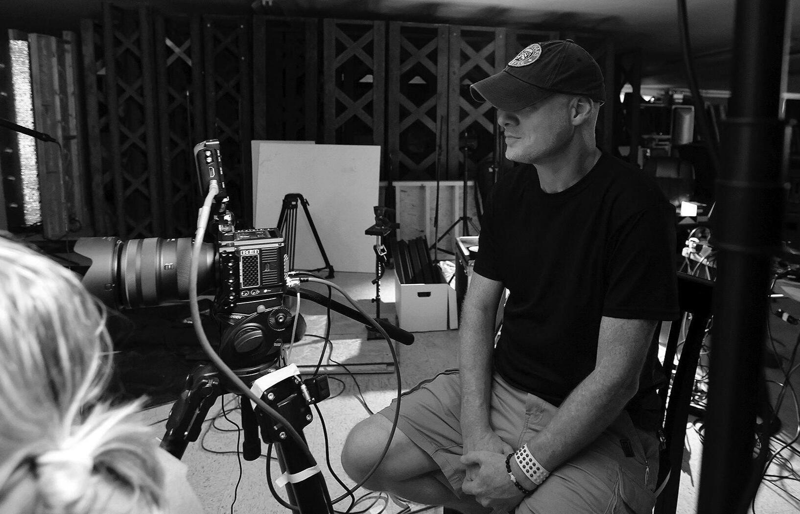 Tiedeman and family with Sean Cunningham (Director of Friday the 13th) at the NYC Horror Film Festival (2015)